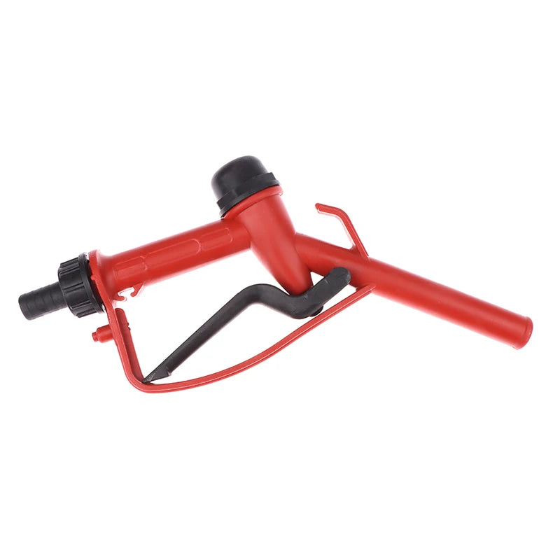 1pc Plastic Manual Heavy Duty Fuel Nozzle Gun With Hook Straight Nozzle - Diesel And Petrol Nozzle Max Flow 45L/M