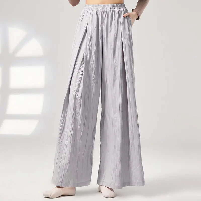 Modern Dance Practice Suit New Wide-leg Pants Chinese Classical Dance Suit Shape Female Teacher Dance Pants in Class