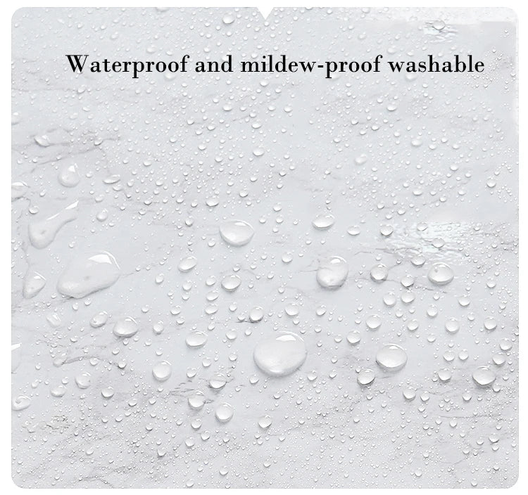 40cm Marble Self-adhesive Wallpaper Bathroom Kitchen Cabinet Countertop Contact paper PVC Waterproof Wall Stickers