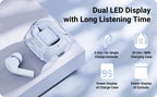 Tws Bluetooth Earbuds Transparent with LED Digital Display Wireless BT30 PRO In-Ear Earphone for Xiaomi Huawei iPhone Headphone