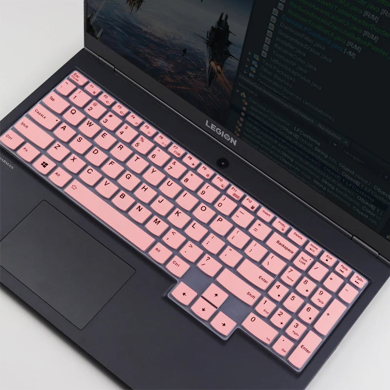 For LENOVO LEGION 5 5i 2021 15.6  inch (15'') LEGION 5 PRO 16 inch (16")  laptop  Silicone laptop keyboard cover skin