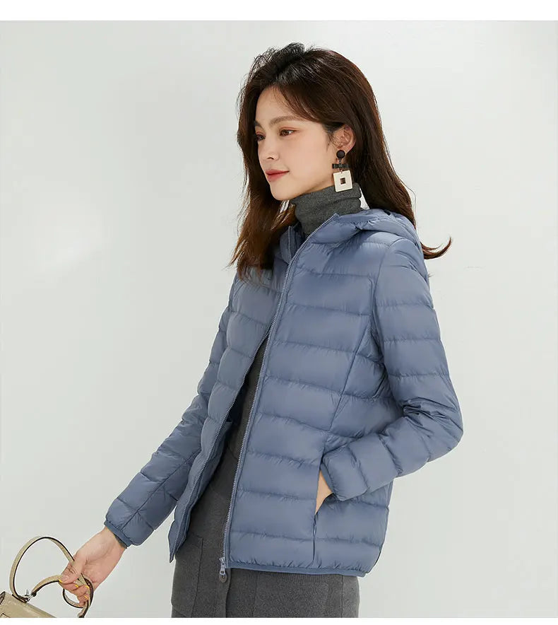NewBang Matt Fabric 4XL Women's Duck Down Jacket Ultra Light Down Jacket Women Feather Jacket Women's Overcoat Windbreaker Coats