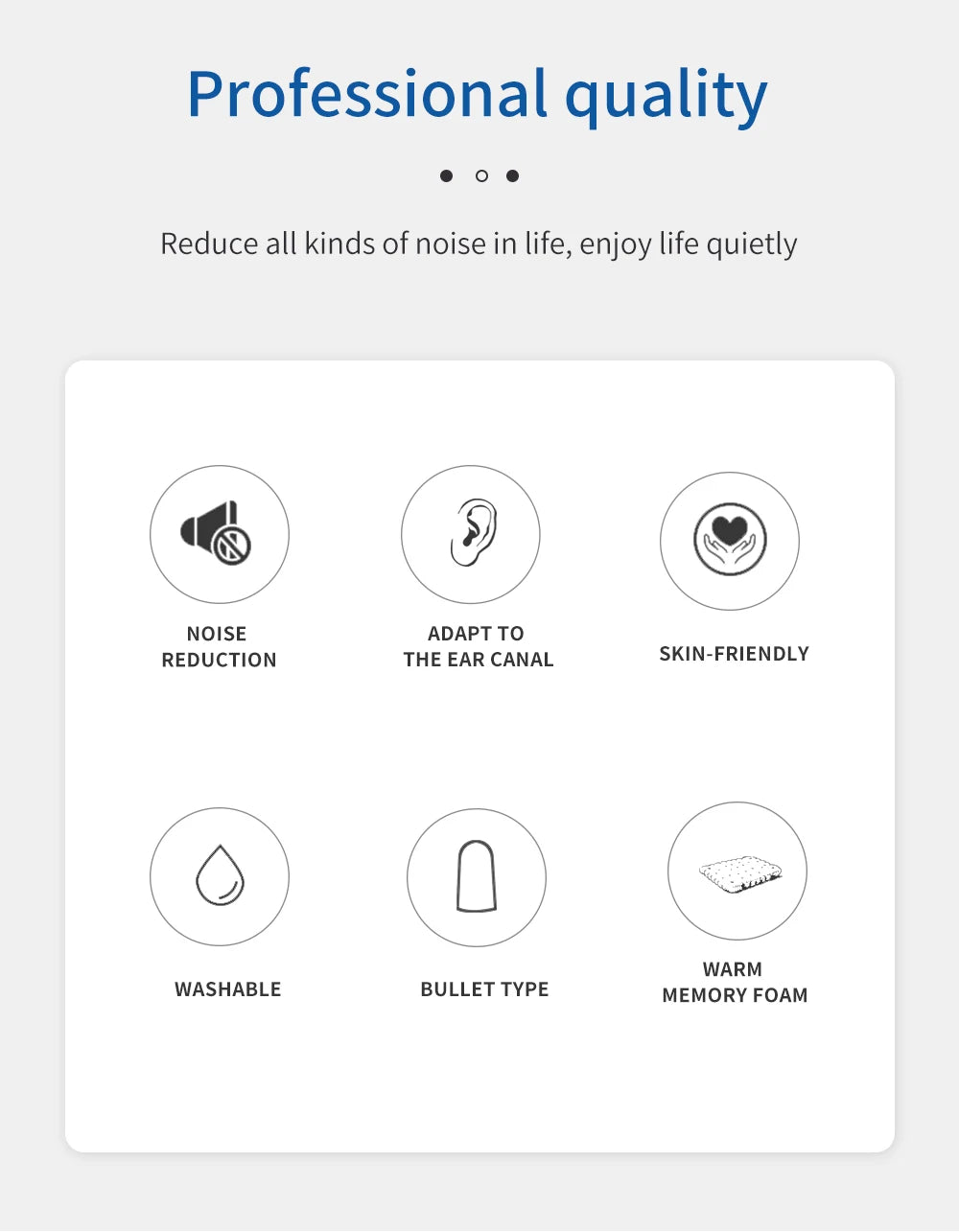 80 Pairs Sponge Sleeping Ear Plugs Earplugs Anti-noise Ear Plugs Noise Reduction Rate 35.5db Ear Protection
