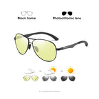 2024 Aviation Driving Photochromic Sunglasses Men Polarized Glasses Women Day Night Vision Driver Eyewear UV400 zonnebril heren
