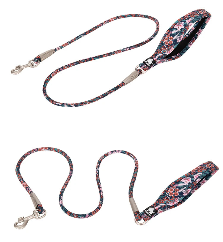 Truelove Cotton Floral Dog Leash TLL2573