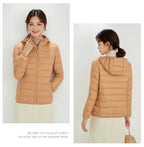 NewBang Matt Fabric 4XL Women's Duck Down Jacket Ultra Light Down Jacket Women Feather Jacket Women's Overcoat Windbreaker Coats