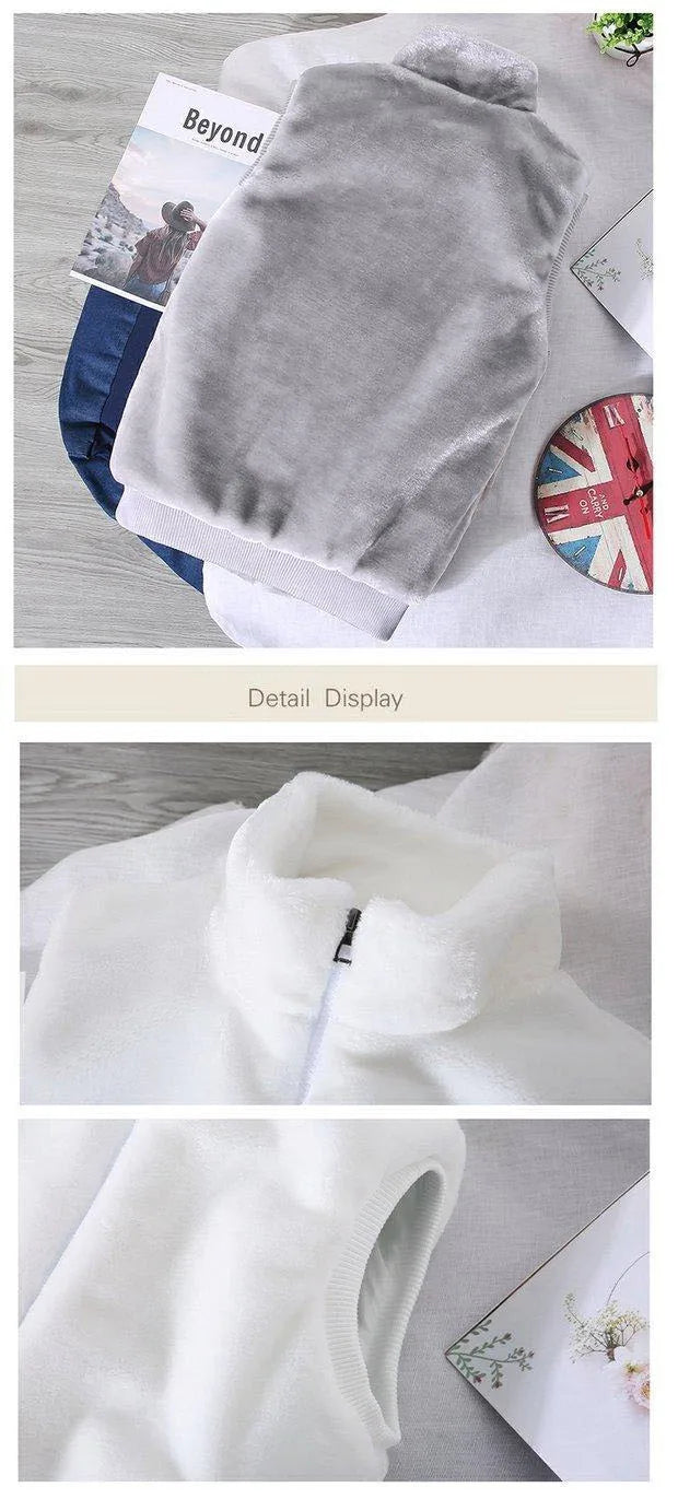 White Wool Vest Jacket Men Autumn Winter Sleeveless Jacket Men Waistcoat Warm Coat Faux Woolen Mens Clothing 2024 Trends