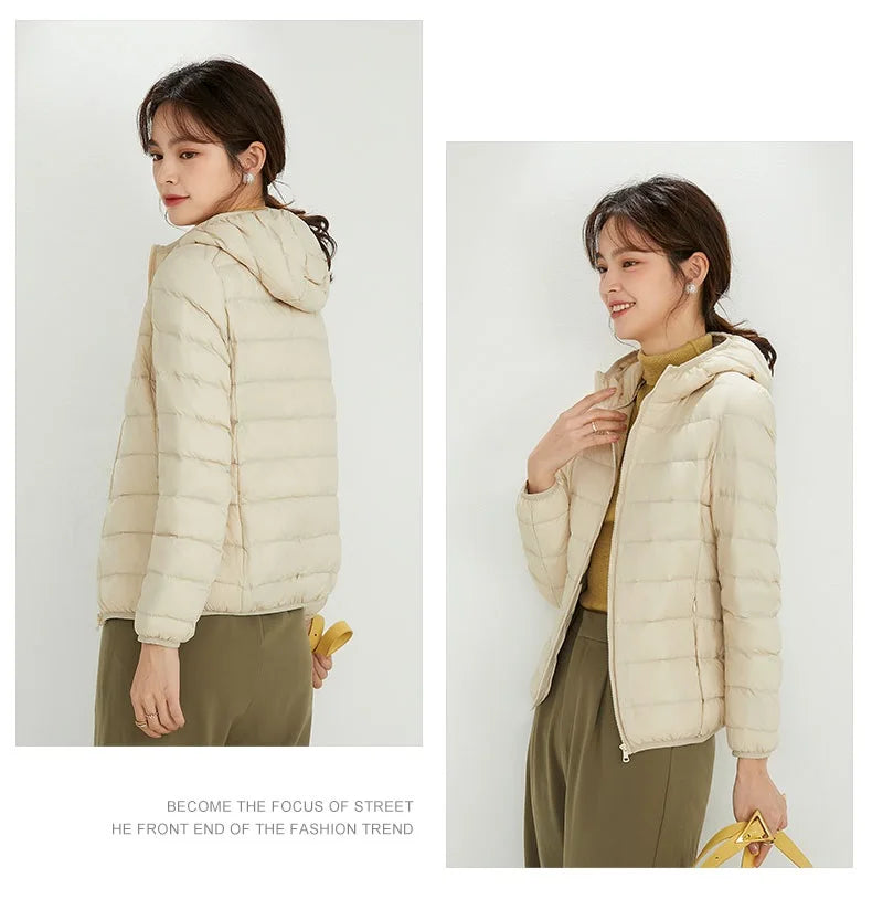 NewBang Matt Fabric 4XL Women's Duck Down Jacket Ultra Light Down Jacket Women Feather Jacket Women's Overcoat Windbreaker Coats