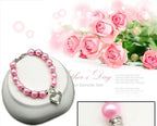 Rhinestone Pet Collar Puppy Dog Cat Imitation Pearl Necklace Pet Accessories Lovely Fashion Pets Dogs Cats Collar