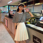 Skirts Pleated Women High Waist Summer Knee-length Preppy Style Harajuku Y2k Hot Sale Street School Cosplay Casual Female Faldas