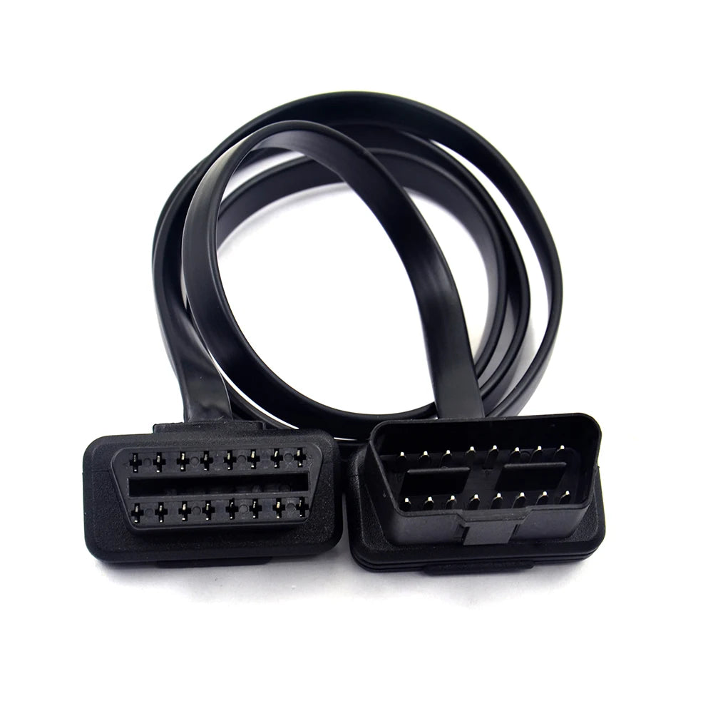 OBD2 Extension Cable OBD 16pin male to female For ELM 327 For Auto Car Diagnostic Tool Scanner