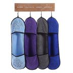 Pet Dog Bath Towel Microfiber Ultra-Absorbent Drying Pet Towel Blanket For Cat Small Dogs With Pocket Large Dogs Bathrobe