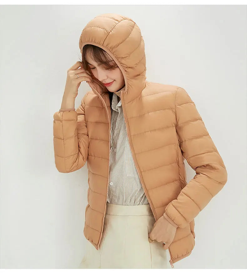 NewBang Matt Fabric 4XL Women's Duck Down Jacket Ultra Light Down Jacket Women Feather Jacket Women's Overcoat Windbreaker Coats