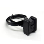 30/60/100CM Flat+Thin As Noodle 16 Pin Socket OBD OBDII 16Pin Male To Female Car Scanner OBD2 Extension Cable Connector