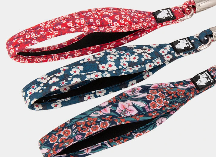 Truelove Cotton Floral Dog Leash TLL2573