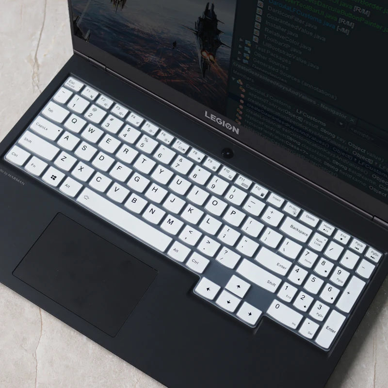 For LENOVO LEGION 5 5i 2021 15.6  inch (15'') LEGION 5 PRO 16 inch (16")  laptop  Silicone laptop keyboard cover skin