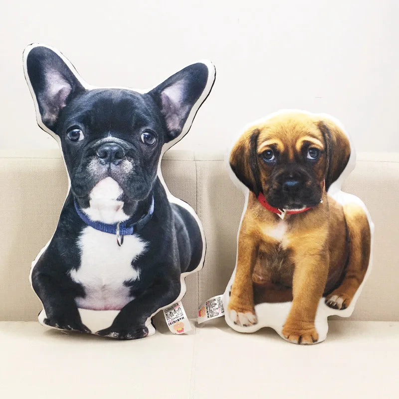 New Hot Photo customization DIY cushions Creative gift dogs pillow Stuffed Animal cushion Sofa Car Decorative