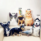 New Hot Photo customization DIY cushions Creative gift dogs pillow Stuffed Animal cushion Sofa Car Decorative