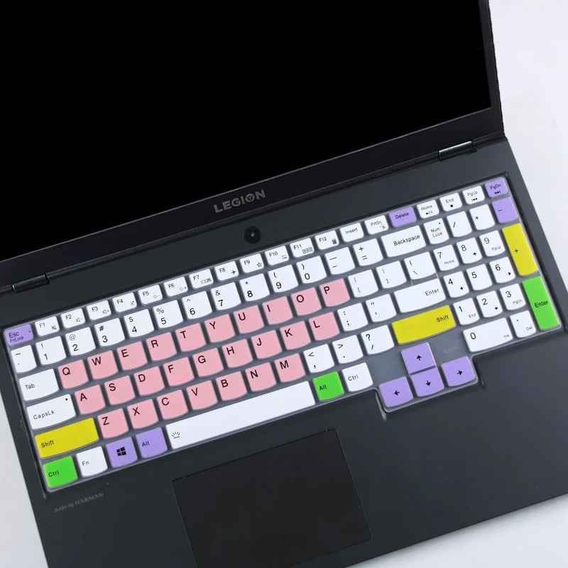 For LENOVO LEGION 5 5i 2021 15.6  inch (15'') LEGION 5 PRO 16 inch (16")  laptop  Silicone laptop keyboard cover skin