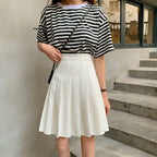 Skirts Pleated Women High Waist Summer Knee-length Preppy Style Harajuku Y2k Hot Sale Street School Cosplay Casual Female Faldas