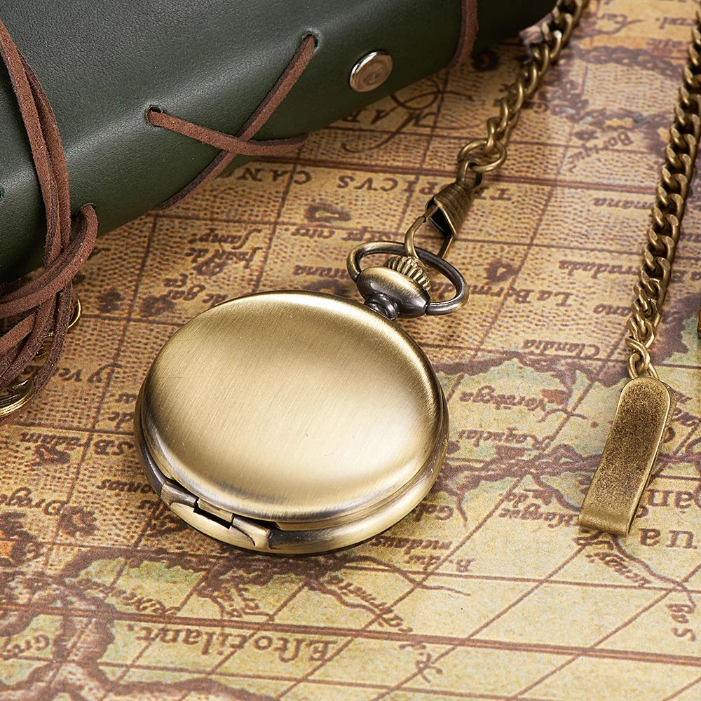 New OYW Brand Stainless Steel Men Fashion Casual Pocket Watch Skeleton dial Silver Hand Wind Mechanical Male Fob Chain Watches