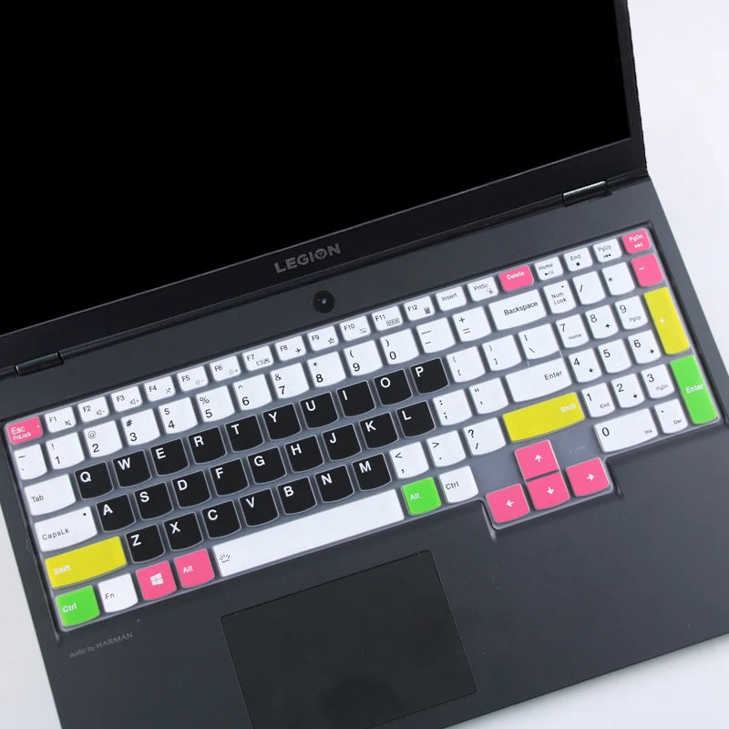 For LENOVO LEGION 5 5i 2021 15.6  inch (15'') LEGION 5 PRO 16 inch (16")  laptop  Silicone laptop keyboard cover skin