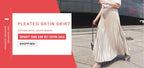 Women's Elegant Solid Color Midi Skirt Korean Female High Waist Fan-shaped Pleated Twill Skirts Faldas 2021 Summer Autumn Sk772