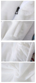 White Wool Vest Jacket Men Autumn Winter Sleeveless Jacket Men Waistcoat Warm Coat Faux Woolen Mens Clothing 2024 Trends