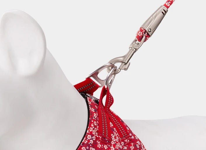 Truelove Cotton Floral Dog Leash TLL2573