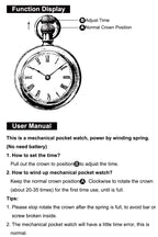 New OYW Brand Stainless Steel Men Fashion Casual Pocket Watch Skeleton dial Silver Hand Wind Mechanical Male Fob Chain Watches