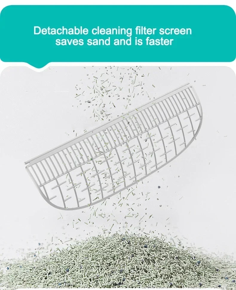 Tonepie Automatic Cat Litter Box Self-Cleaning APP Control 65L Smart Cat Toilet Electric Ion Deodorizati Detachable Tonepie Ti+