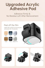 KUULAA 3/6 Pcs Cable Clip Cable Holder Adhesive Wire Keeper Cord Cable Organizer for Home Office Under Desk Management