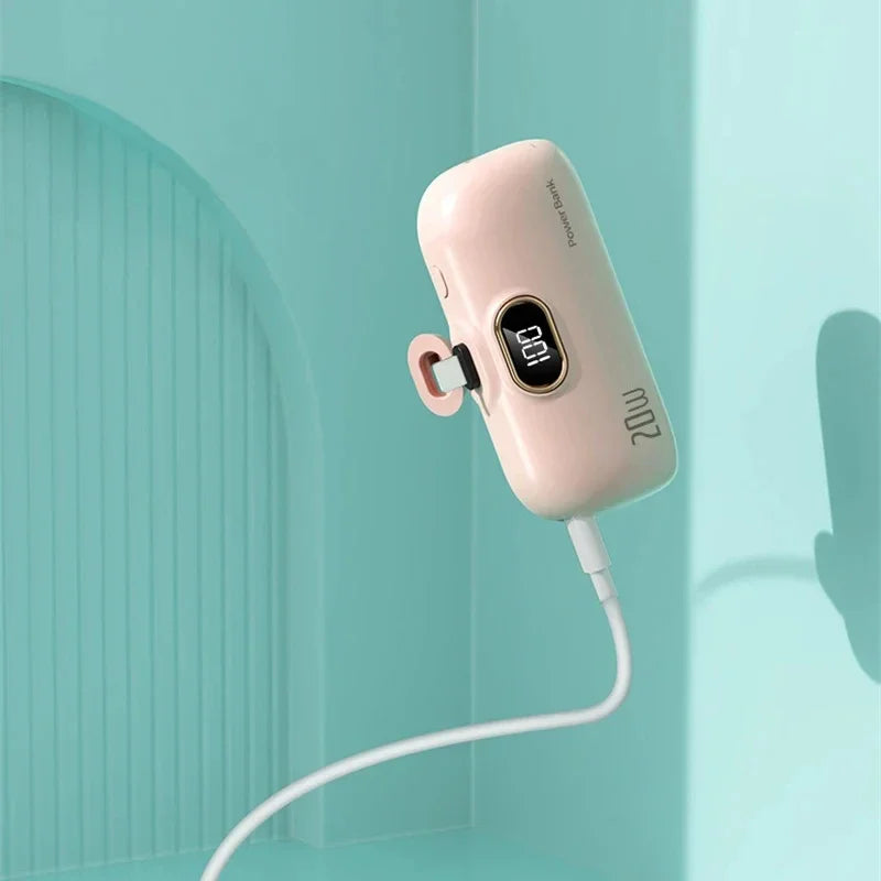 Oneplus  Mini Capsule 30000mAh Power Bank Portable Mobile Power Supply Emergency External Battery Fast Charger For iPhone Xiaomi