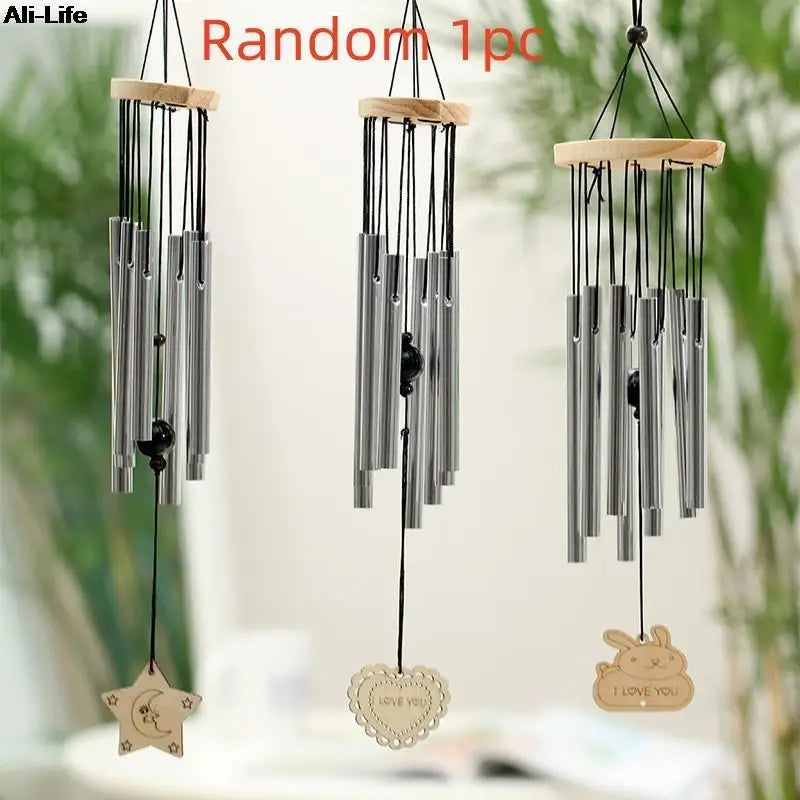 1PC New Lover Bird Dophin Valetines Gifts Plastic Dophin Wind Chime Bell Garden Living Decor Ornament Home Garden Decor