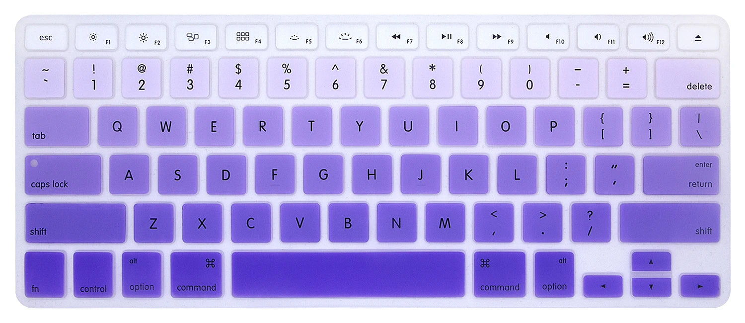 HRH Keyboard Cover US for MacBook Air 13'' A1466 A1369 for MacBook Pro 13.3'' A1278 A1425 A1502 for MacBook Pro 15'' A1286/A1286
