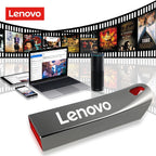 Lenovo U Disk 2TB 256GB 512GB Metal USB3.1 Dustproof Titanium Gamer Design USB  Flash Drive 128GB  Pen Drive 512GB 1TB