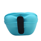 Portable Silicone Dog Treat Bag Outdoor Dog Treat Pouch for Training Feeding Bag Large Capacity Pet Trainer Waist Bag Dog Suppli