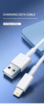 PD 35W USB Cable For iPhone 16 15 14 13 12 11 Pro Max 7 8 Plus XS XR Fast Charging USB C Cables 2M Date Wire Charger Accessories