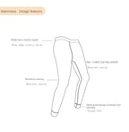 Big Size Children's Fleece Warm Render Pants For Boys Girls Winter Velvet Leggings Kids Baby Base Pants Thickened Long Johns