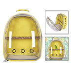 New Bird Carrier Small Pet Travel Bag for Small Parrot Lightweight Portable Backpack Transparent Pet Bird Cage