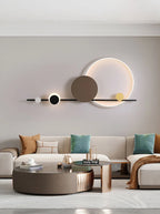 Creative LED Wall Lights Hotel Lobby Living Room Bedroom Wall Lamps Modern Simple Stairs Aisles  Home Indoor Lighting Decor Lamp