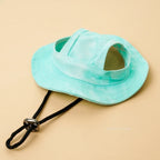 Dog Hat Cat Sunscreen Hats Cute Cap Outdoor Sports Hat with Ear Holes Adjustable for Small and Medium Dog Large Dogs Clothing