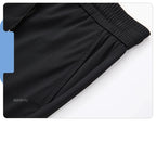 Summer High Stretch Smooth Ice Silk Casual Pants Man Thin Soft Elastic Waist Korean Grey Sweatpants Sports Jogging Trousers Male