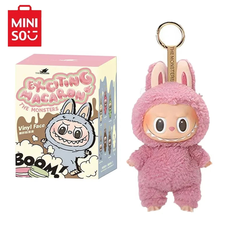 Miniso V1 Blind Box Hot-selling Anime Character Series PVC Pendant Doll Model Toy Cute Monster Keychain Kawaii Toy Birthday Gift
