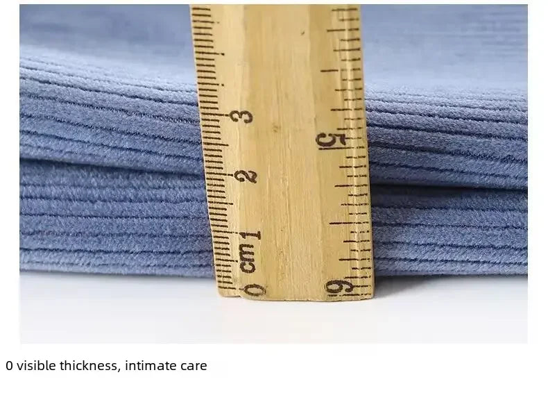Autumn/winter Children's Fleece-lined Corduroy Pants Stylish Embroidery Casual Warm Trousers For Boys Girls