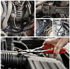 Water Pipe Hose Flat Band Ring Tube Clamps Repair Kit  Hose Clamp Pliers Removal  Tools  Pliers Car Repair Tool Removal Tool