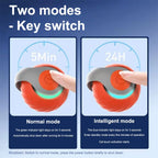Speedy Tail 2.0 Cat Toys,2025 New Generation Smart Interactive Cat Toy Ball,Two Speed Adjustment, Automatic Moving Cat Toy Ball