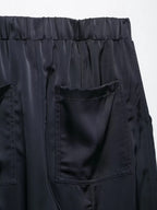 MYST&ZA2025 new summer women's casual simple halter neck backless sleeveless top + drawstring wide-leg trousers