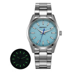 BERNY Watches for Men Luminous AR Sapphire Classic Dress Business Quartz Men's Watch 10ATM Elegant Fashion Casual Wristwatch