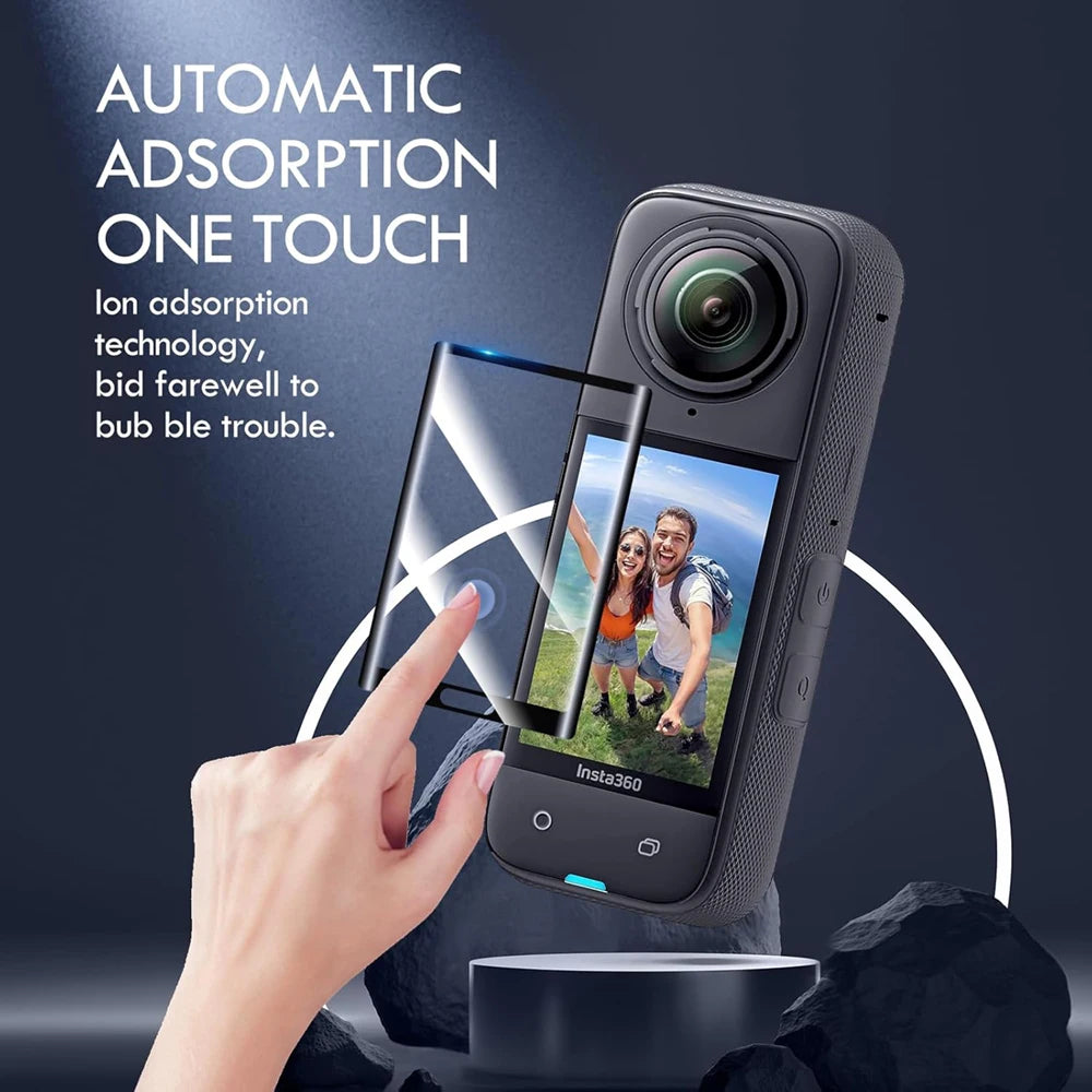 Protective Case for Insta360 X5 Lens Cap Silicone Cover Screen Protector Anti-scratch Protection for Insta 360 X5 Accessories